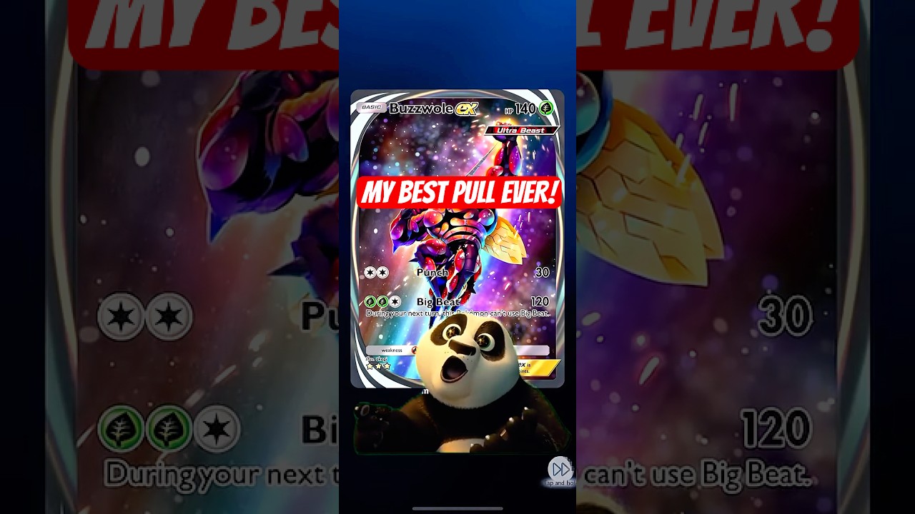 My best pull ever 🤯 | 10x Extradimensional Crisis Packs [Pokemon TCG Pocket]  #pokemon
