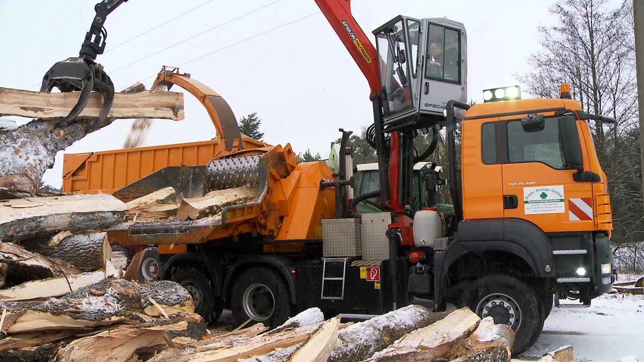JENZ Chippertruck HEM 582 R | Firma Richter