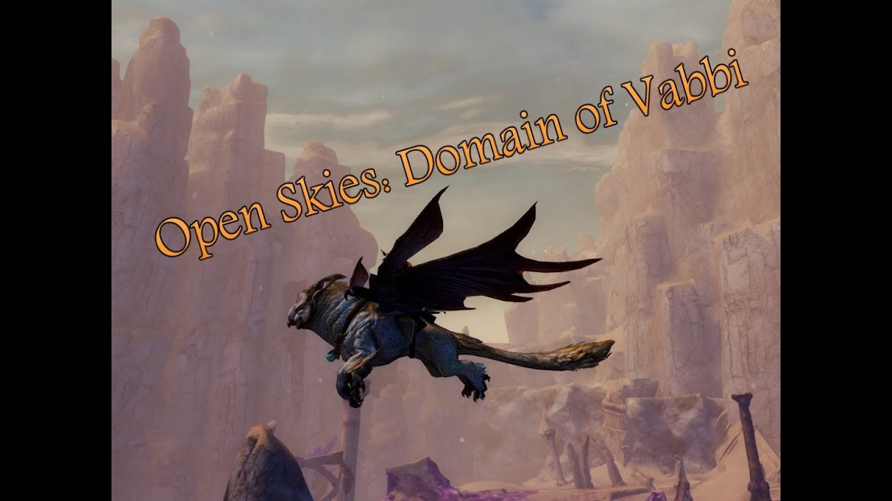 GW2 Path of Fire - Open Skies: Domain of Vabbi Guide (How to get Griffon)
