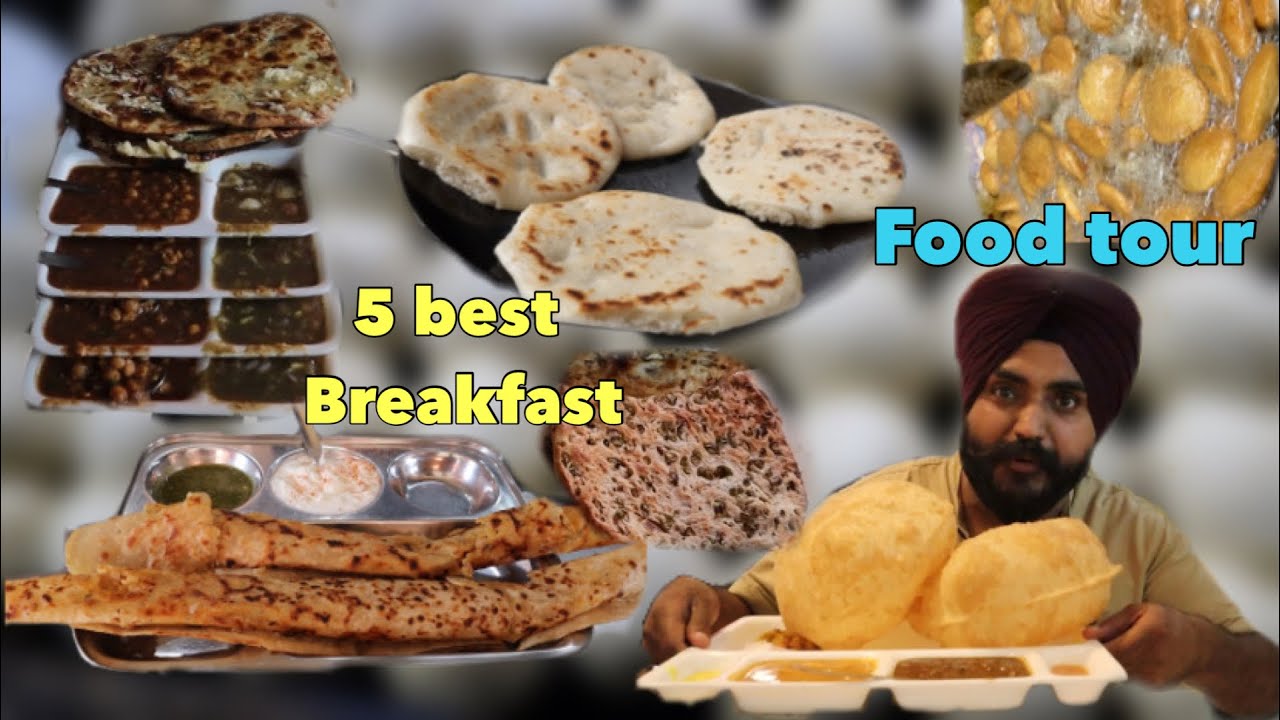 Top 5 best breakfast | Jalandhar food | pettoo singh