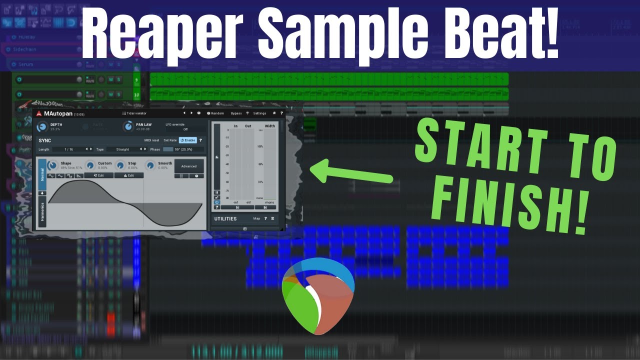 How to Make a CLEAN Sample Beat in Reaper (Reaper Beat Tutorial)