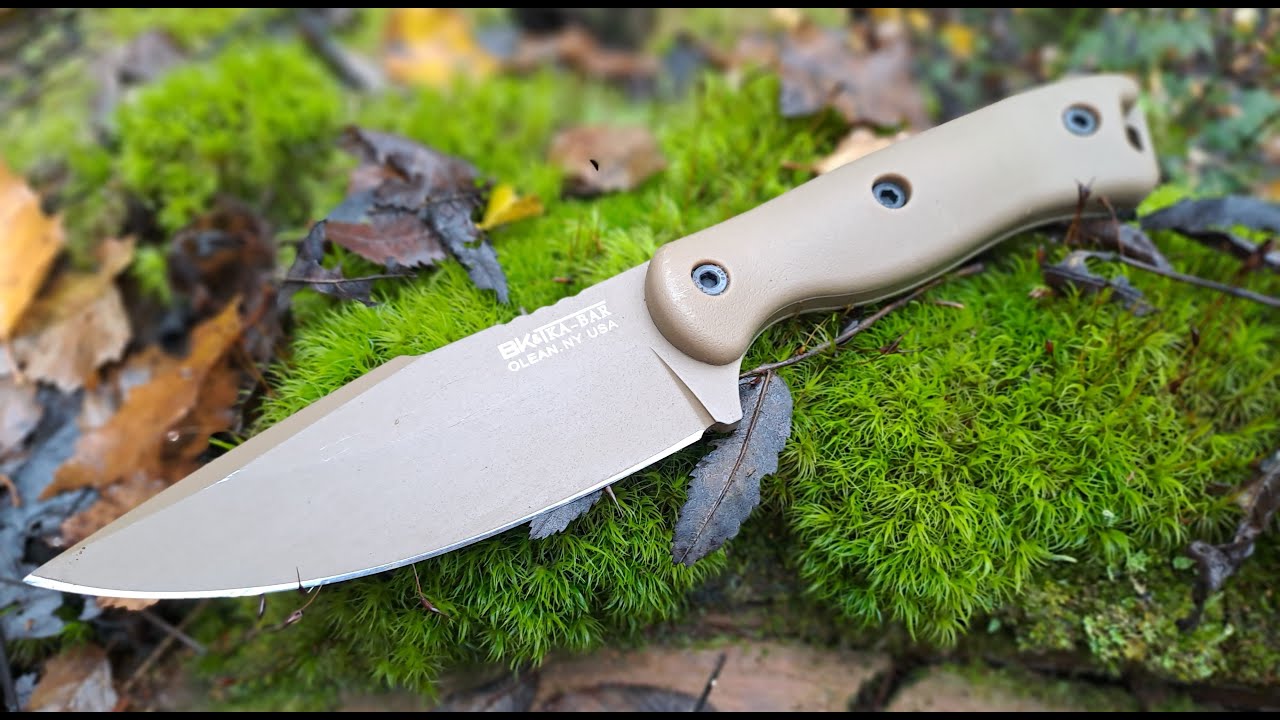 Нож KA-BAR  BK18 на охоте.
