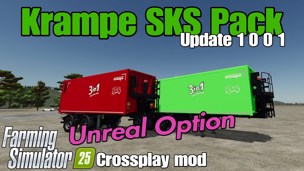 Krampe SKS Pack / FS25 crossplay mod