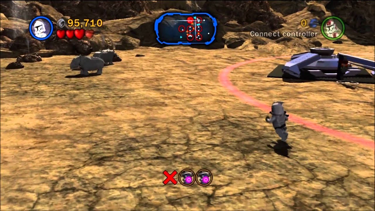 Lego Star Wars III: The Clone Wars Walkthough: Mission 1 - Chapter 2 [HD] (PS3/XBOX 360/Wii/PC)