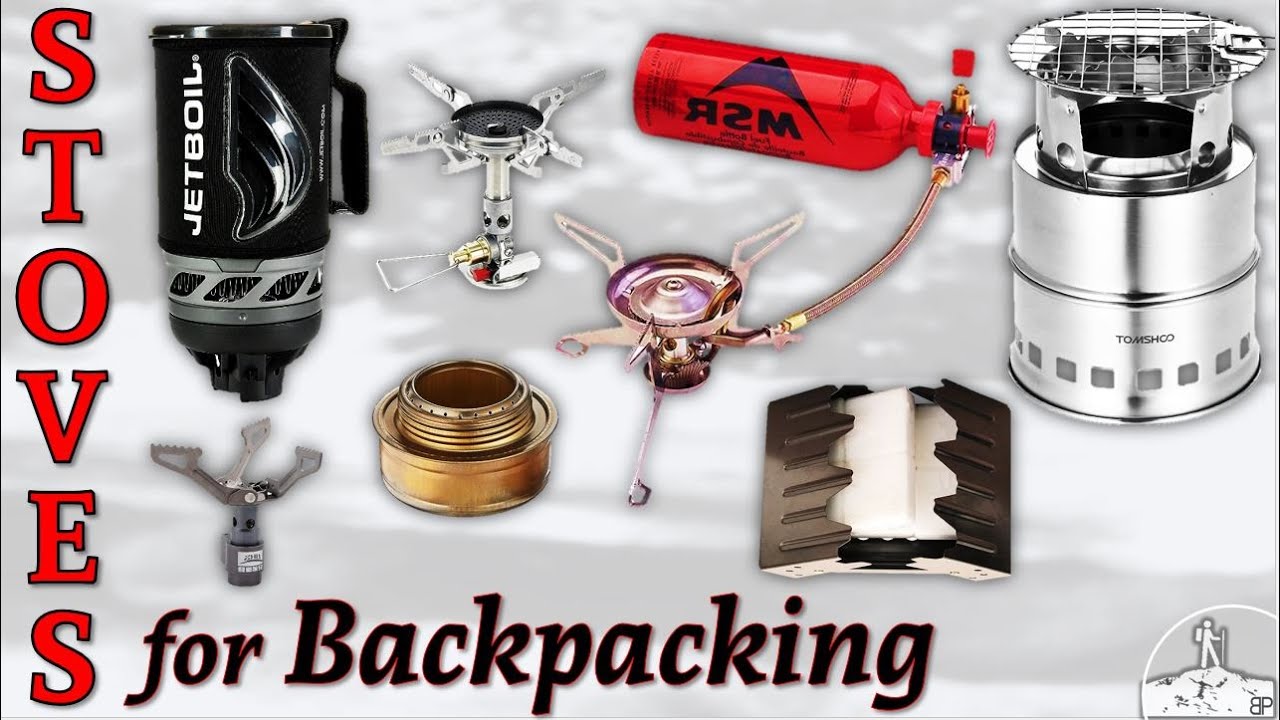 Different Backpacking Stoves and Fuels