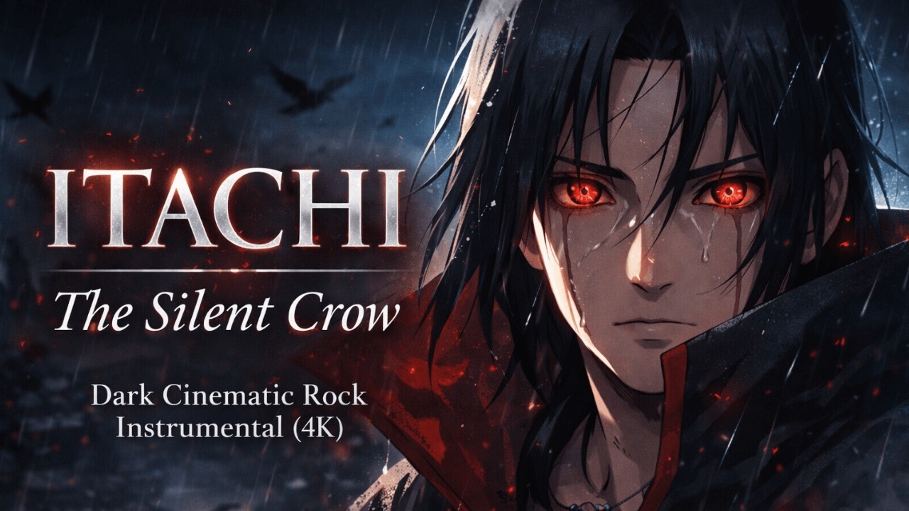 Itachi Uchiha | The Silent Crow (Dark Cinematic Rock OST) [4K]