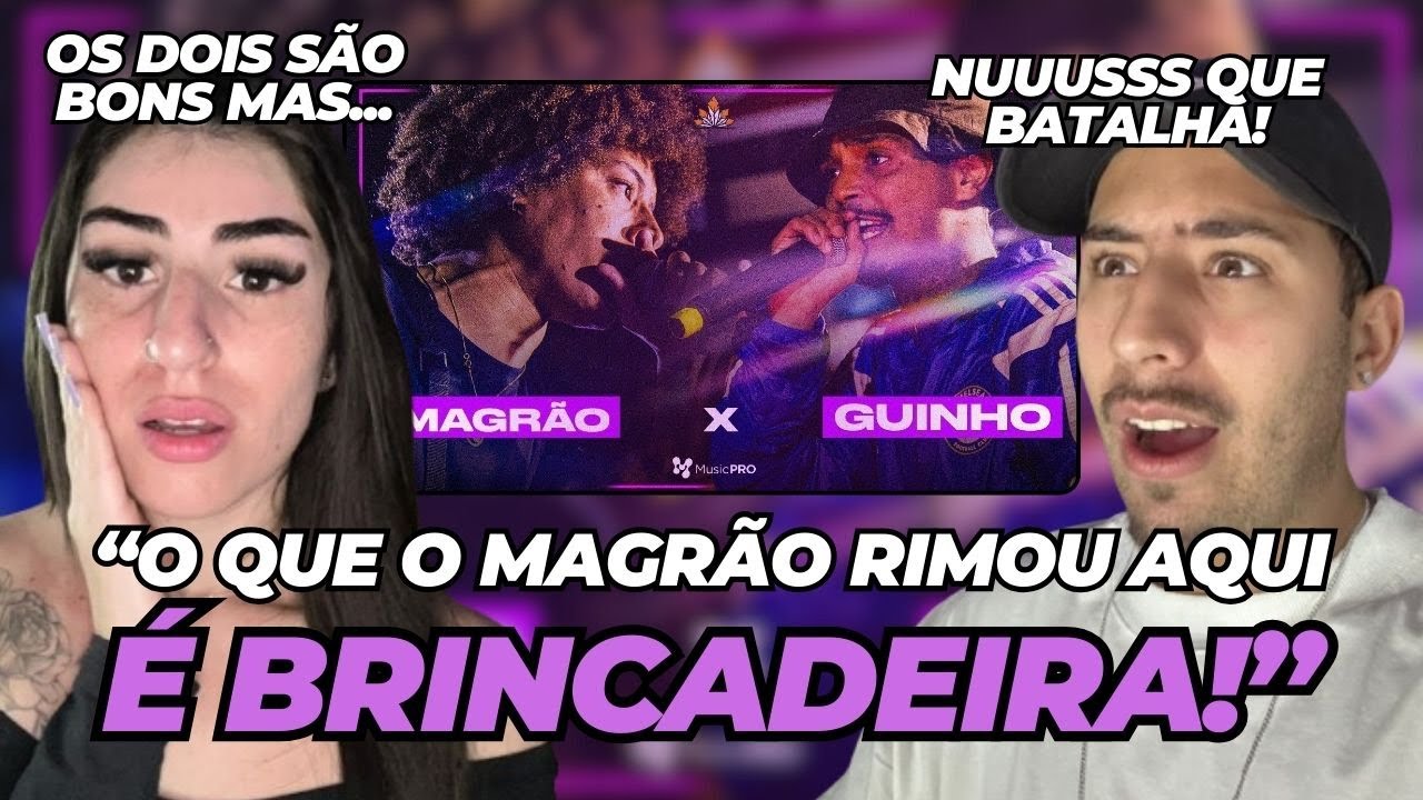 (O MONSTRO VOLTOU) MAGR&Atilde;O X GUINHO | PRIMEIRA FASE | 369&ordf; BATALHA DA ALDEIA | REACT