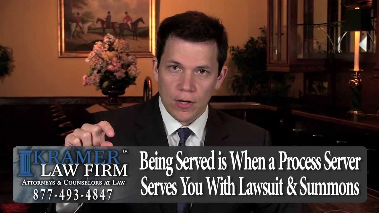 Orlando Foreclosure Attorney - What Does it Mean to be Served?