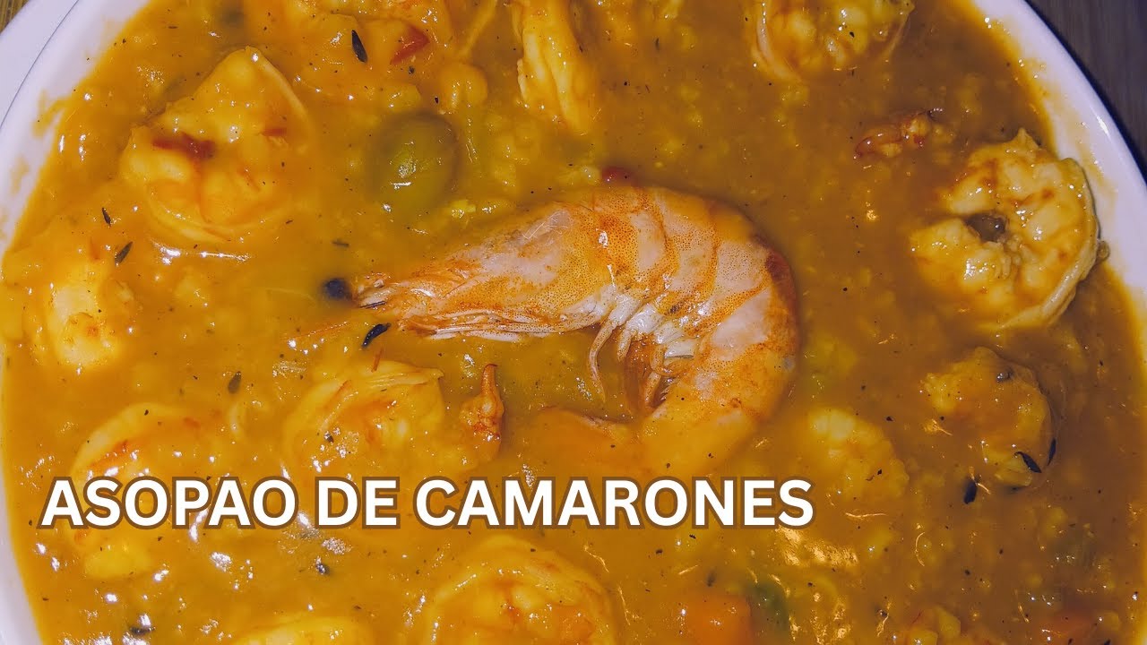 COMO HACER ASOPAO DE CAMARONES DOMINICANO | SABOR DE QUISQUEYA