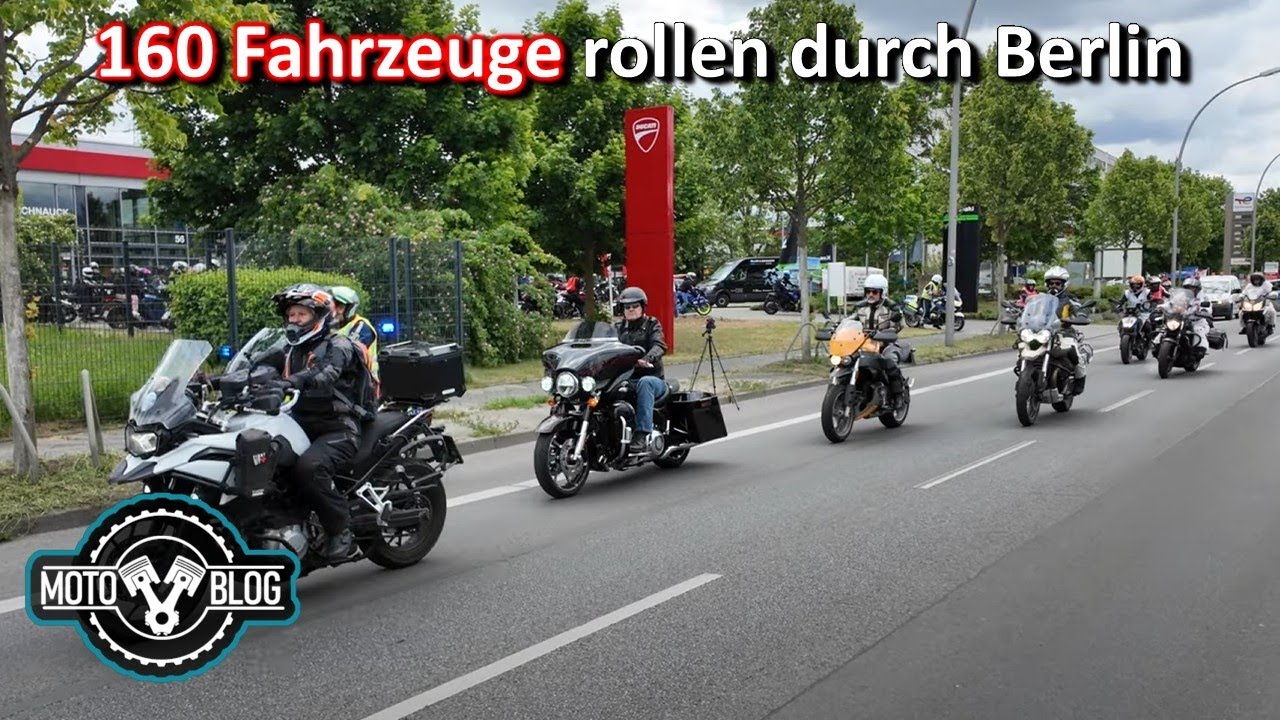 Fellows Ride Berlin 2025 | Start der Kolonne