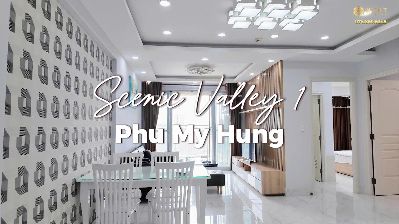 APARTMENT 2 BEDROOMS FOR RENT  770$ - SCENIC VALLEY 1 - PHU MY HUNG