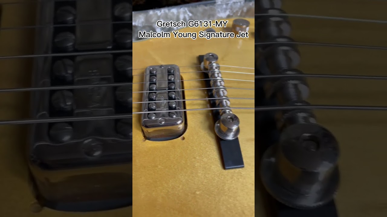 Gretsch G6131-MY Malcolm Young Signature Jet NAT 2019【GOODNESSGUITARS 】 #shorts #guitar