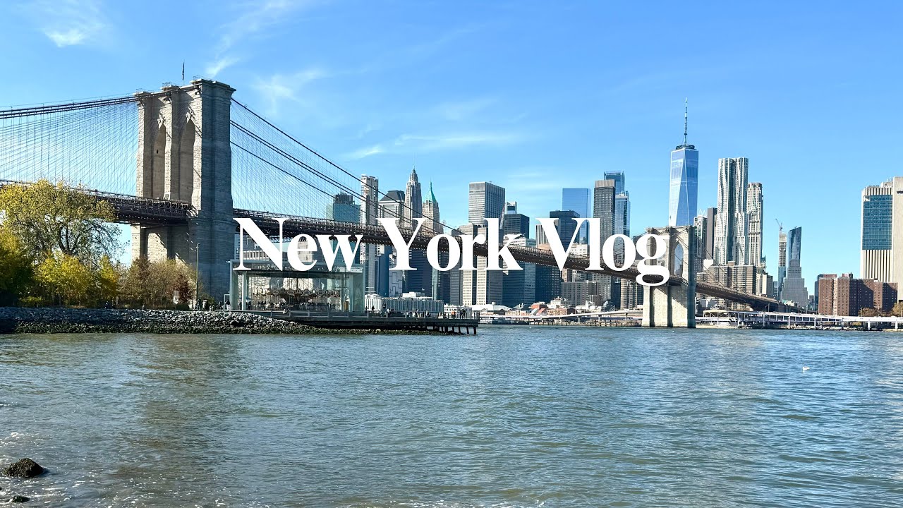 NEW YORK | HOMEWARE CHRISTMAS SHOPPING | EMPIRE STATE | BROADWAY | BROOKLYN BRIDGE | VLOG PART 3