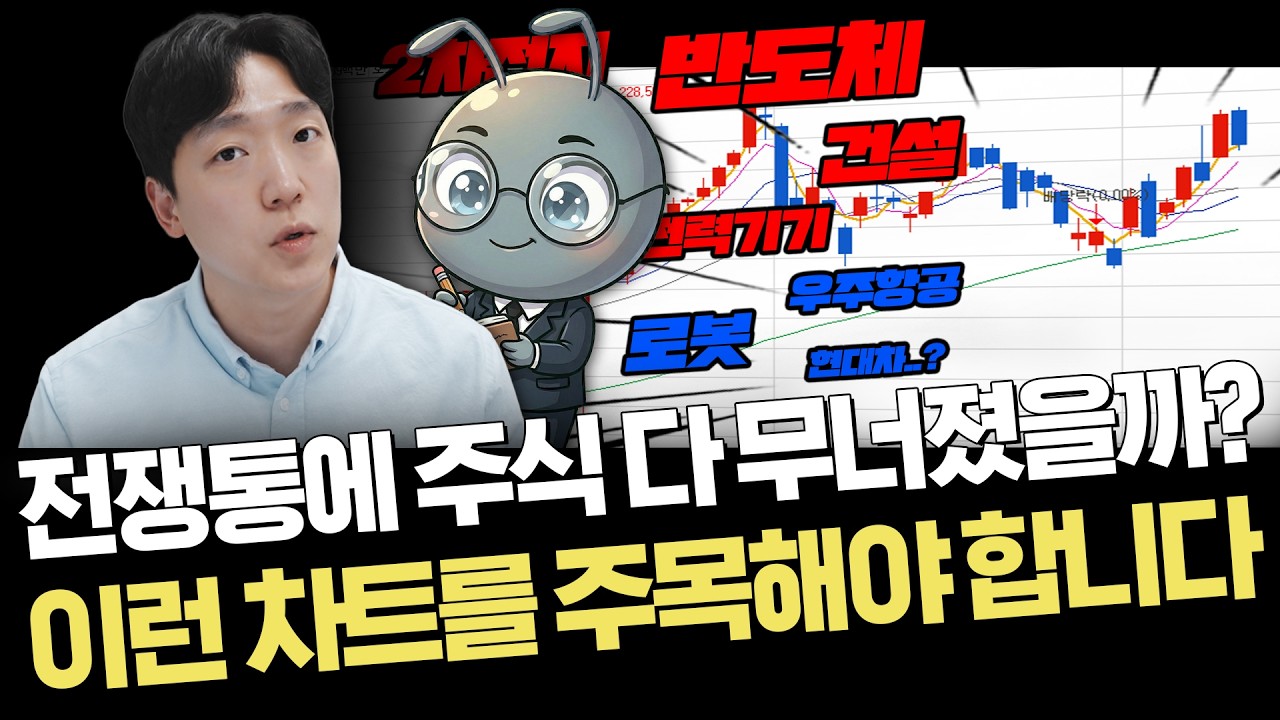 아는 사람은 알고 있다 수상한 차트 이유｜현상황 섹터 점검｜차트스터디