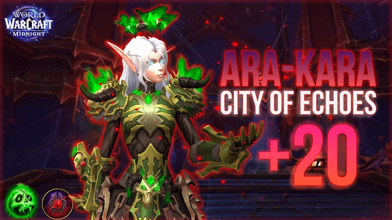 Ara-Kara, City of Echoes +20 | Midnight Pre-Patch | Unholy Death Knight