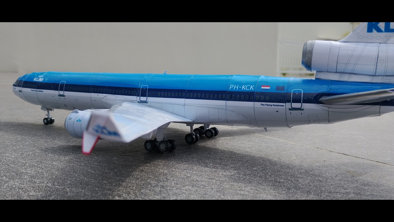 KLM Royal Dutch Airlines McDonnell MD-11 | Papercraft