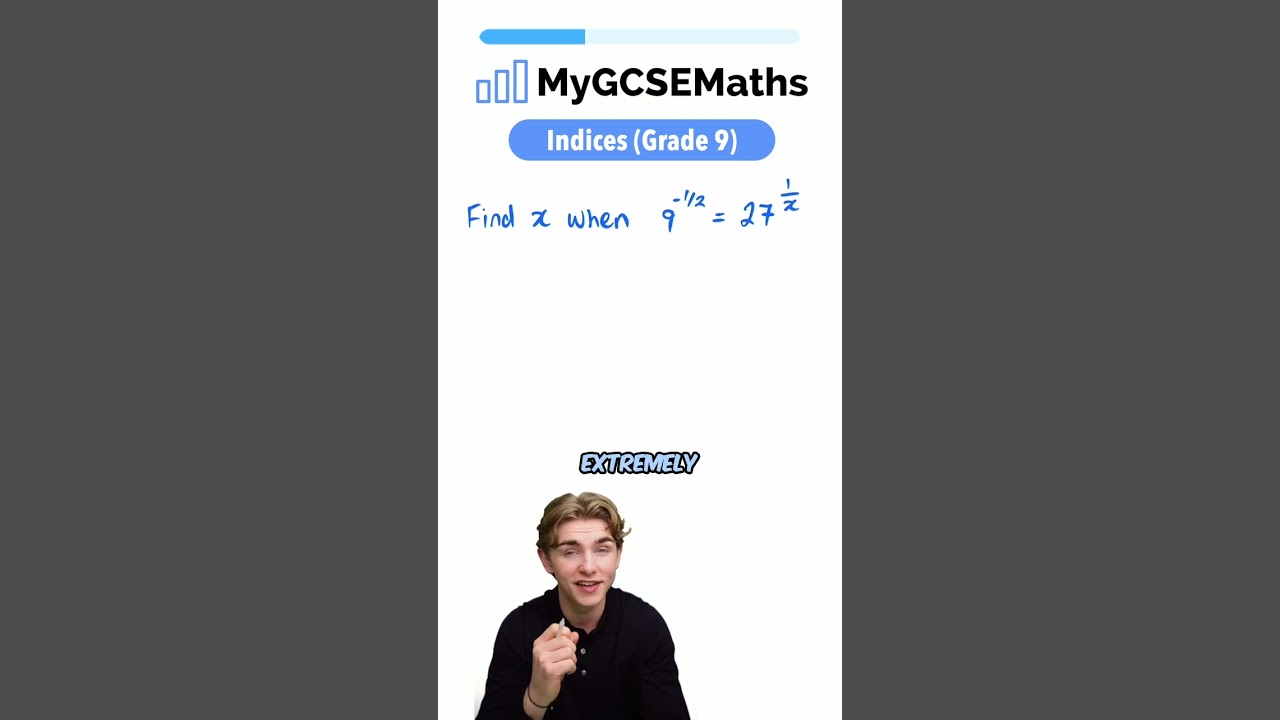 Grade 9 Indices Question