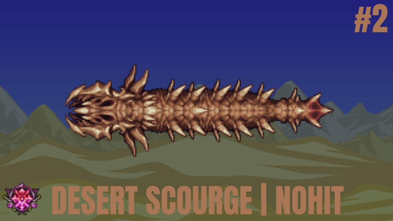 Desert Scourge No Hit | Terraria Calamity Death Mode