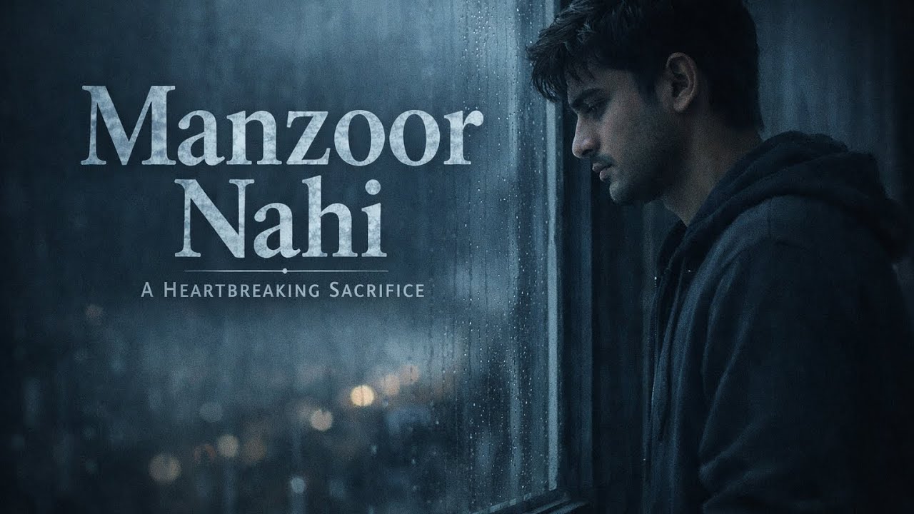 Manzoor Nahi | মঞ্জুর নেহি | Hindi Official Lyrical Sad Song | Broken Heart Story​