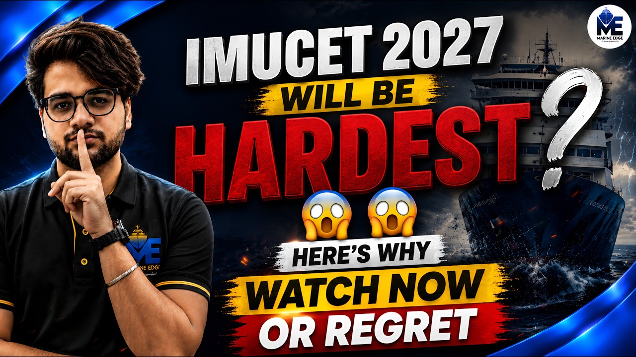 IMUCET 2027 WILL BE HARDEST?😱| Here's Why | Marine Edge