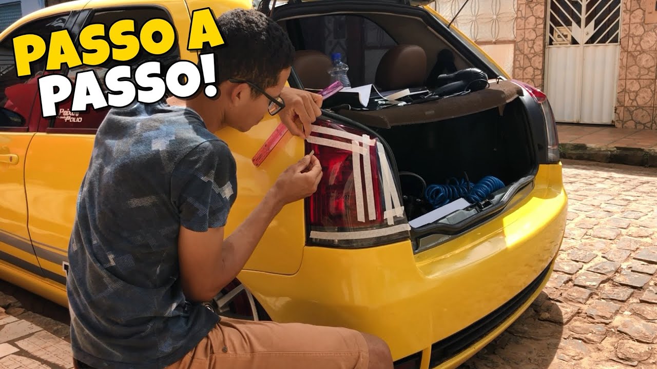 COMO FAZER AS LANTERNAS DE LED DRL GASTANDO POUCO