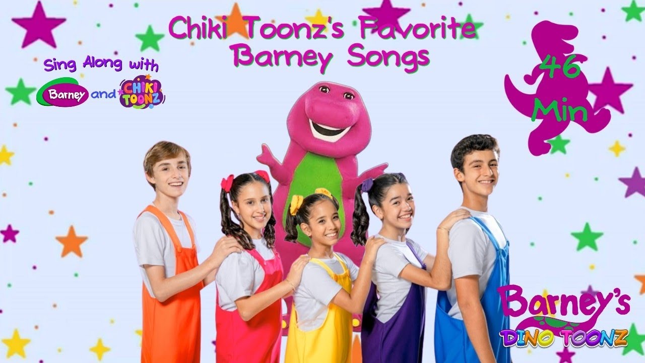Chiki Toonz's Favorite Barney Songs Mix (46 Min) @barney and @ChikiToonz