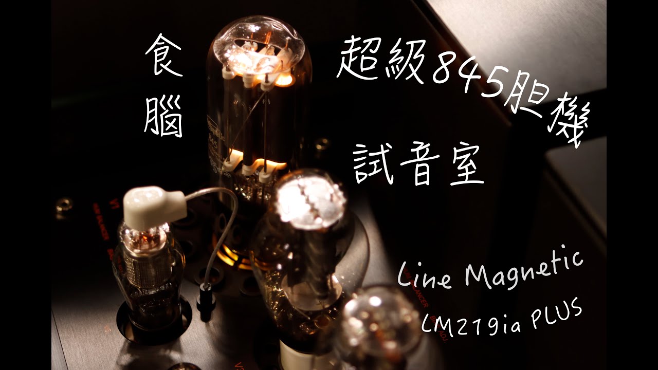 「食腦試音室」之Line magnetic 麗磁Lm219ia PLUS胆合併/后級