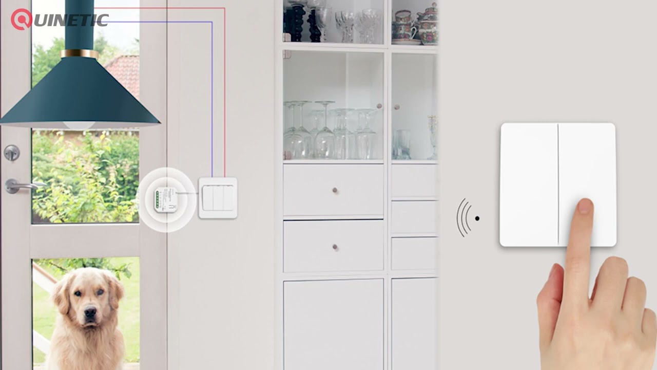 Quinetic - WiFi Mini Wireless Switch/Dimmer Receiver