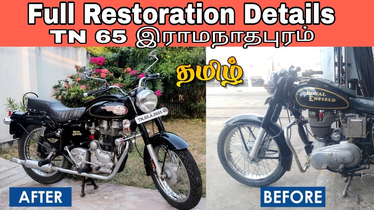 Old Bullet standard 350 Restoration Cost-பழைய புல்லட் புதுப்பிக்க எவ்வளவு செலவு ஆகும்-Ramanathapuram