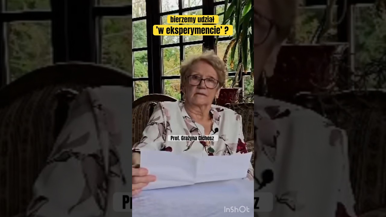 Bierzemy udział w &rdquo; eksperymencie&rdquo;?