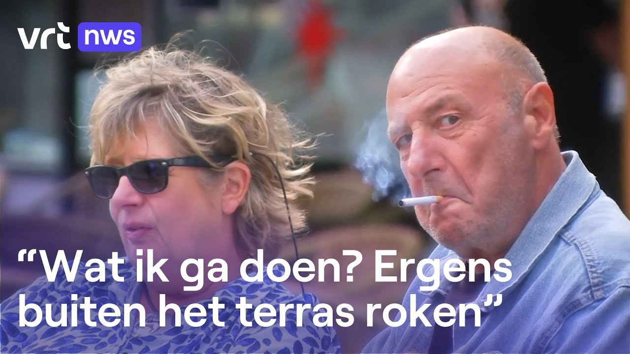 Roken en vapen op terrassen verboden vanaf 2027