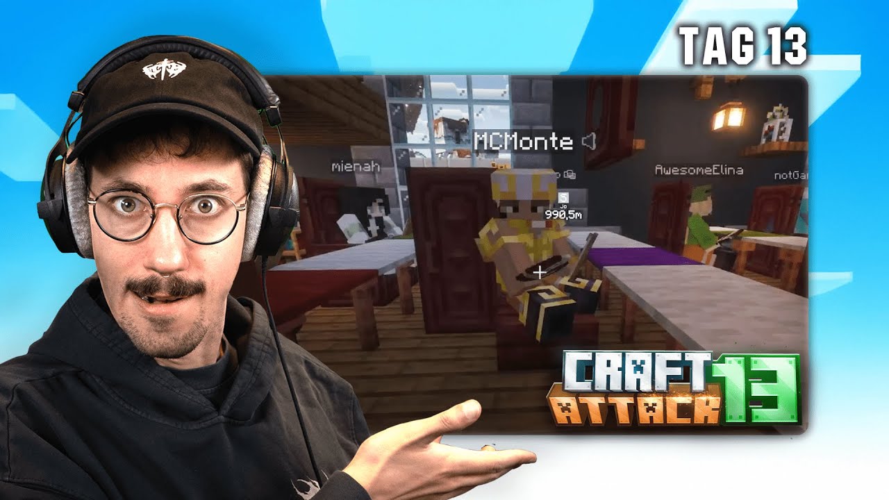 Bingo, aber Monte als Sitznachbarn... (Craft Attack Tag 13) | Stream vom 11.11.25