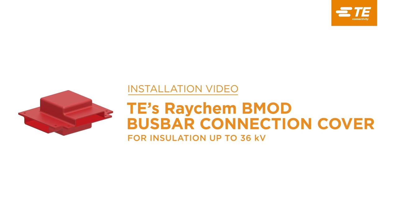 TE's Raychem Busbar Connection Covers: Insulate Energized Busbars