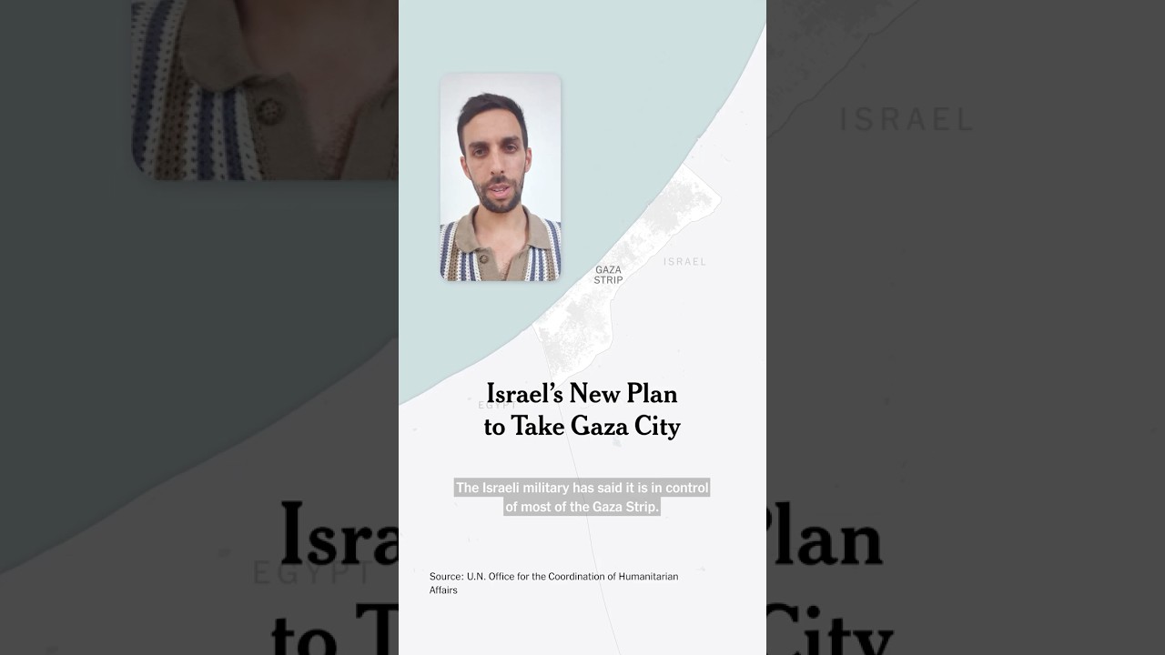 Israel&rsquo;s New Plan to Take Gaza City