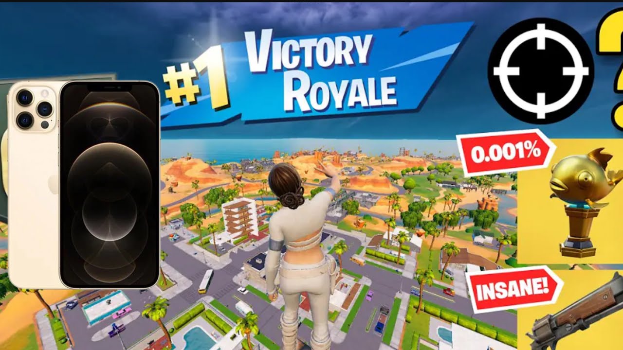 FORTNITE MOBILE IOS | IPHONE 12 PRO MAX | 60fps | RELOAD