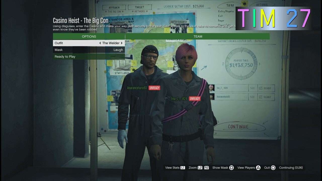 GTA Online Casino Heist LS Water & Power Elite 14m25