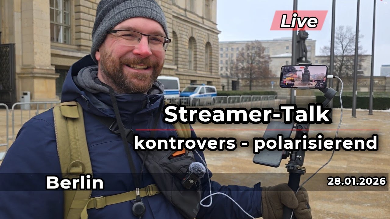 🔴 Live: Streamer Talk 🟡 Meinungsaustausch - kontrovers, polarisierend