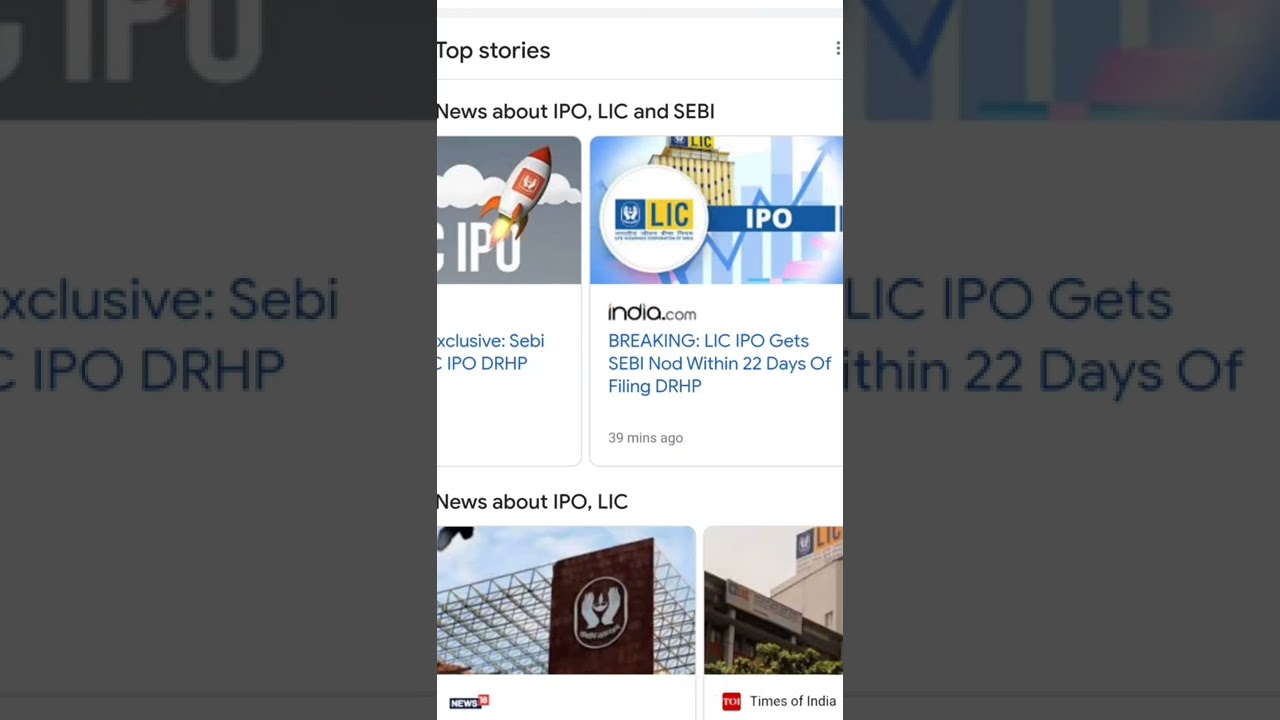 lic ipo news update today🤩🕵️&zwj;♂️👆😄 |