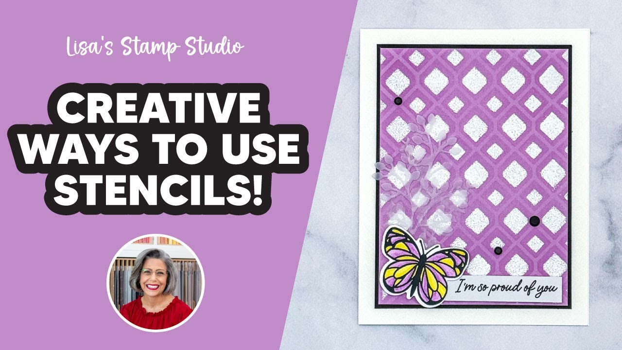 How to Use Stencils in Creative Ways for DIY Card Making