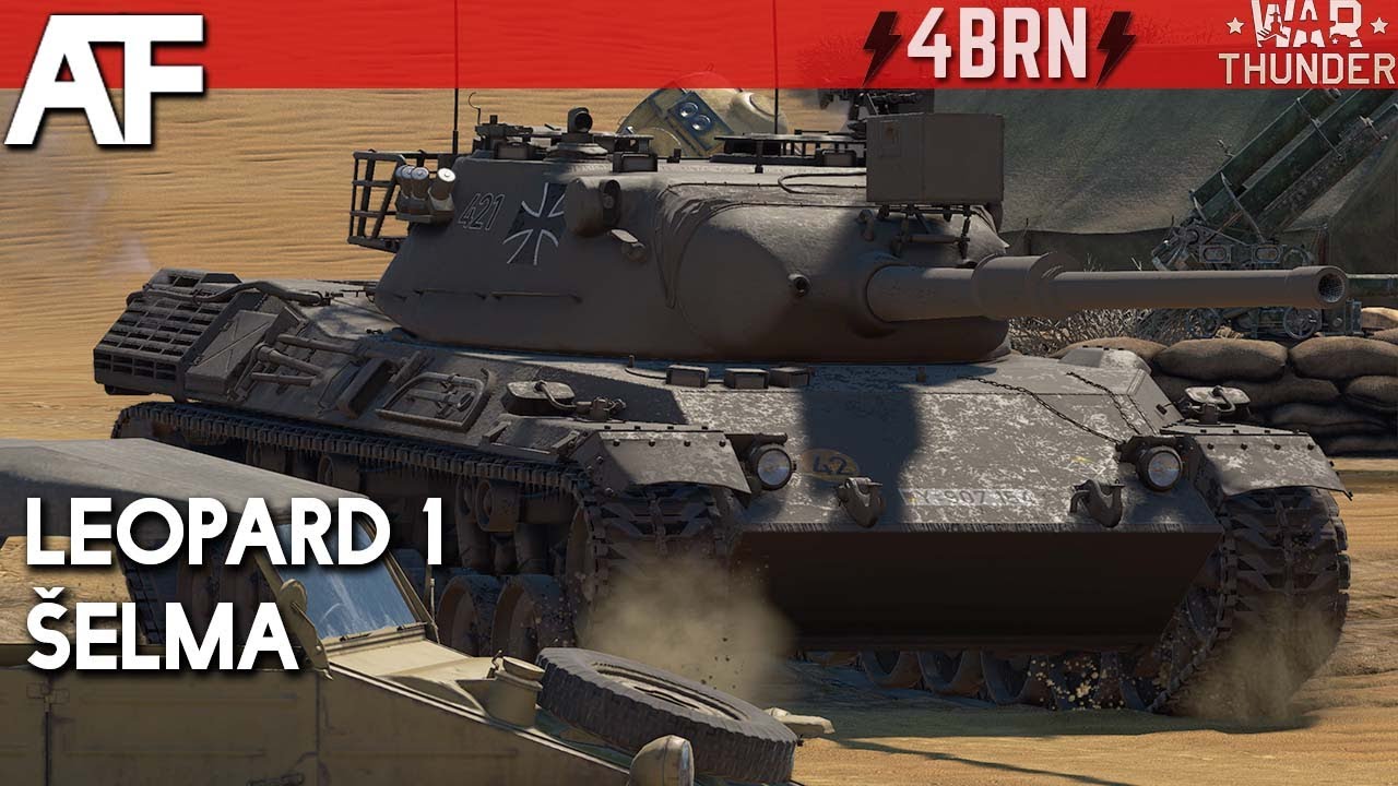 War Thunder - Leopard 1 Šelma | Gameplay Tanky CZ/SK