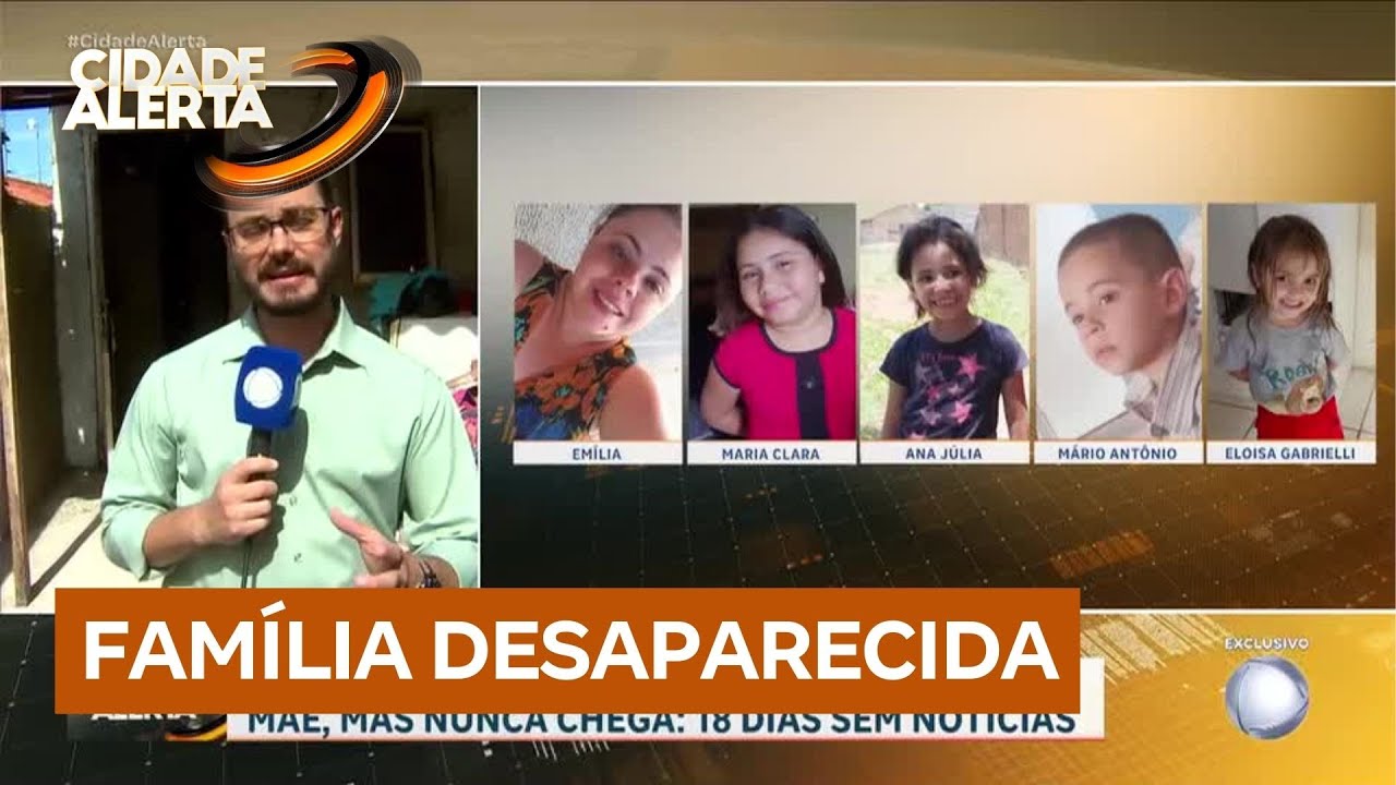 Mãe desaparece com os quatro filhos a caminho da casa da família no interior de SP