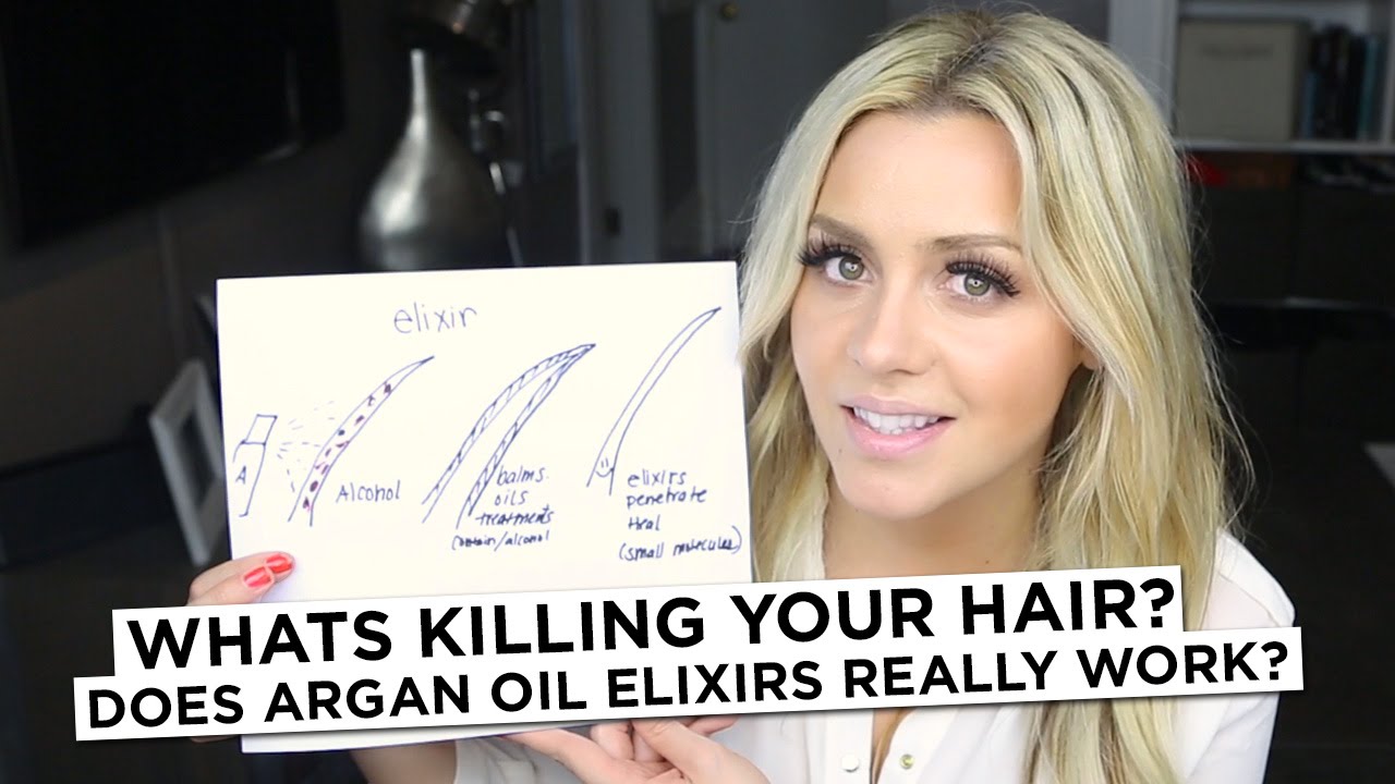 Whats Killing your hair? & Does Argan Oil Elixirs Really Work?