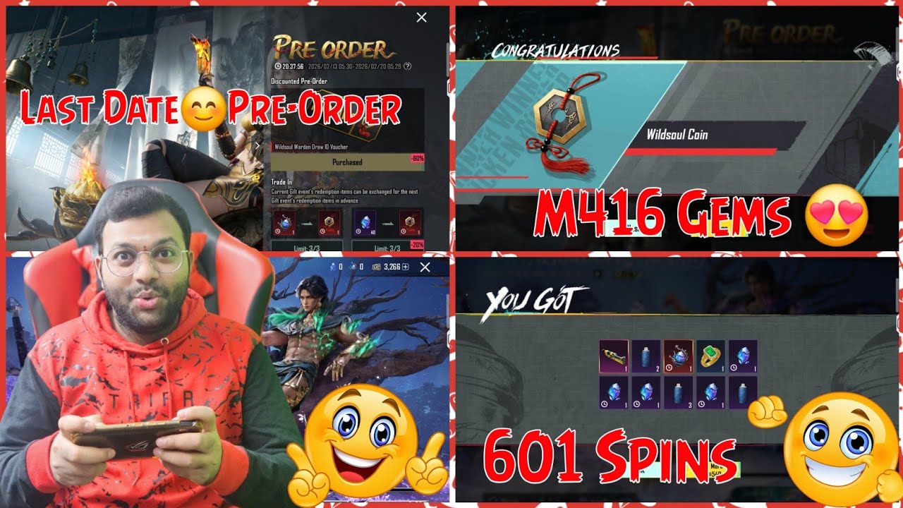 New M416 Coming Tomorrow | Old Gilt 601 Spins | #bgmi #jonathangaming #telugugamer @PunjuPowerYT