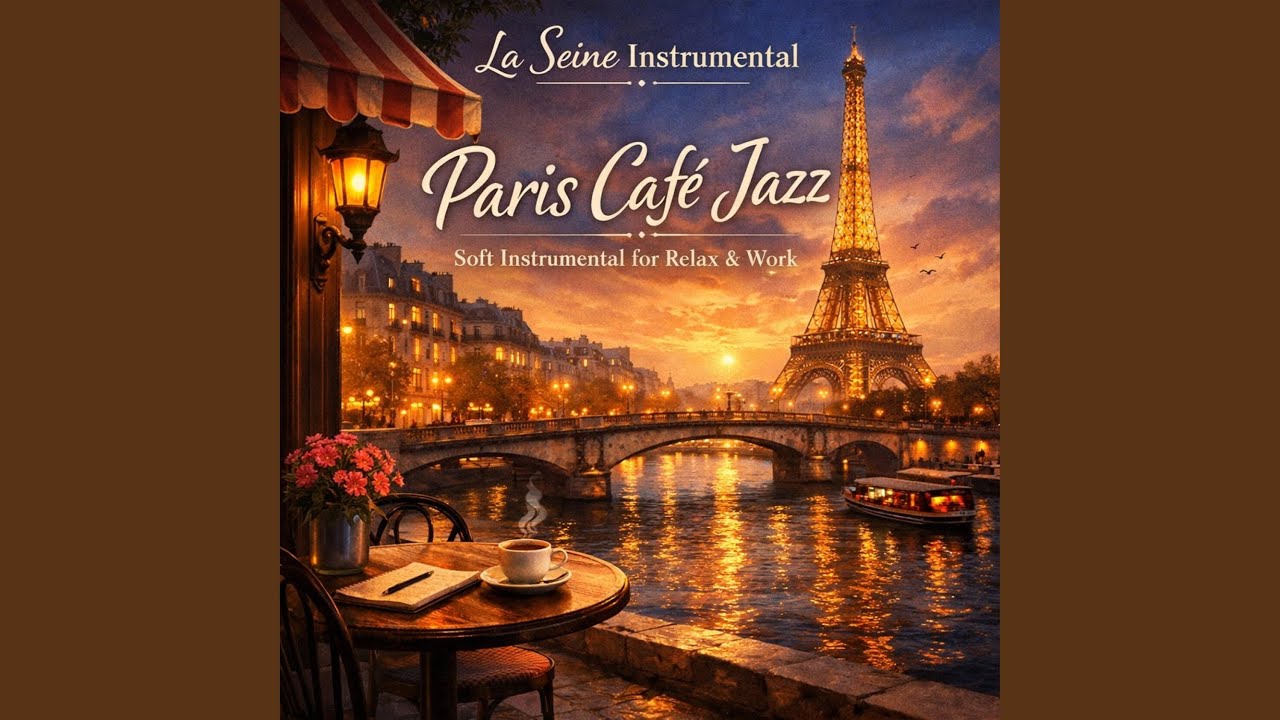 Paris Café Jazz Soft Instrumental for Relax & Work