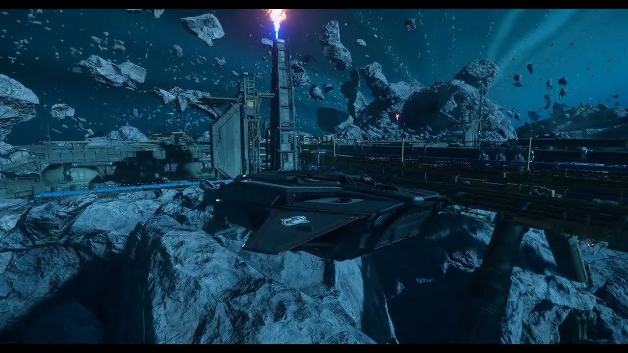 Star Citizen : Levski Station Scenic Flight