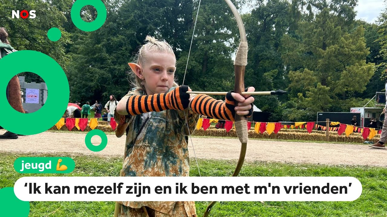 Meer mensen dan ooit naar verkleedfestival: 'Overal mensen in kostuums'