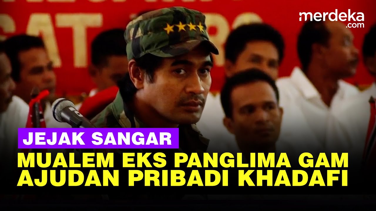 Profil Gubernur Aceh Muzakir Manaf  'Mualem' dari Panglima GAM hingga Ajudan Muamar Khadafi