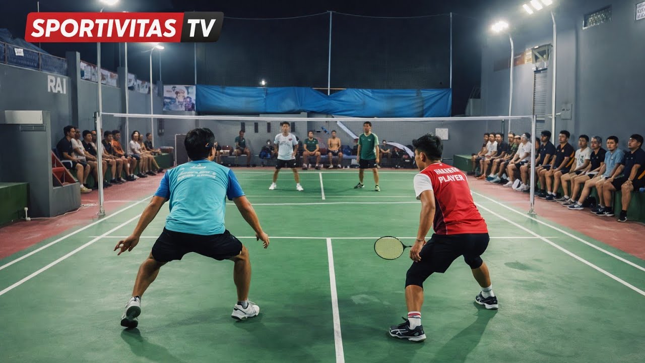 Smash Tajam vs Defense Baja! Pertandingan Badminton Paling Ketat Hari Ini