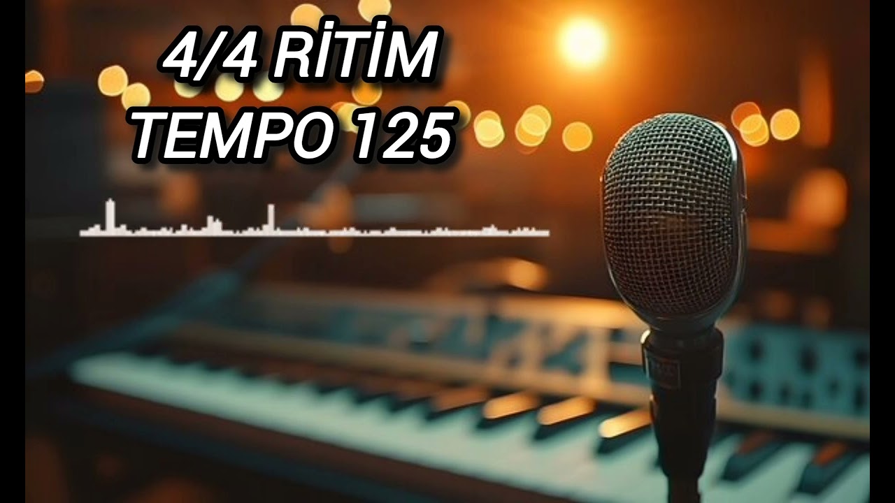 4/4 Ritim tempo - 125