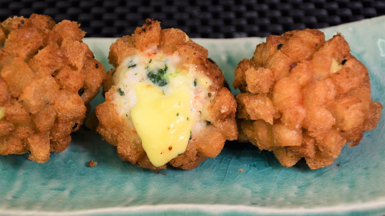 Crispy Prawn Balls with CHEESE ✓✓✓